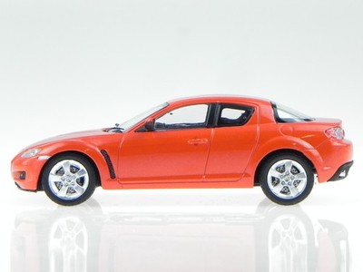 Mazda RX8 orange-red 2003 diecast model car PRD332 PremiumX 1/43