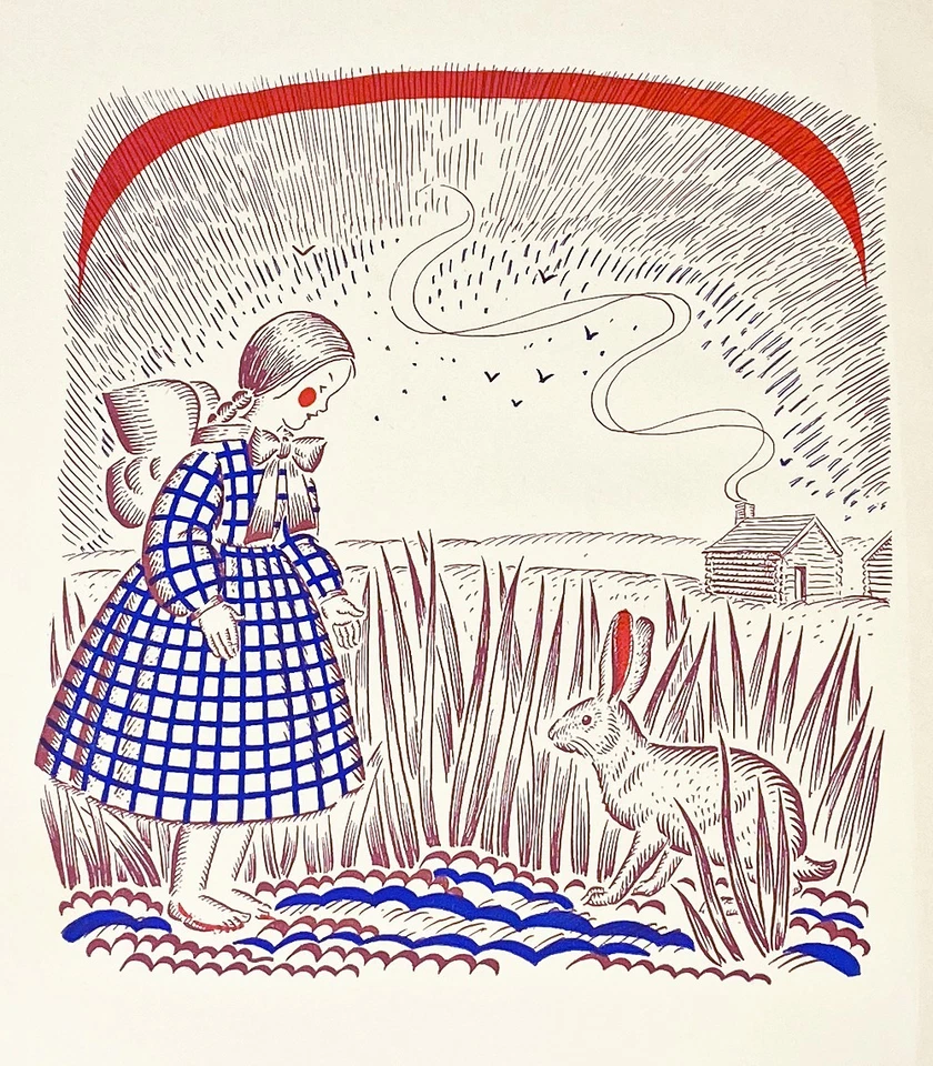 1935 First Edition LITTLE HOUSE ON THE PRAIRIE Helen Sewell LAURA INGALLS WILDER Foto 2 de 4