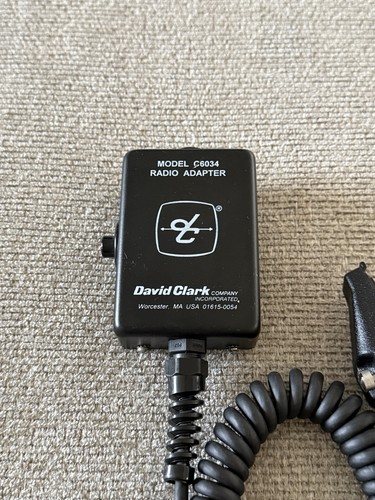 David Clark C6034 Radio Adapter - Picture 2 of 7