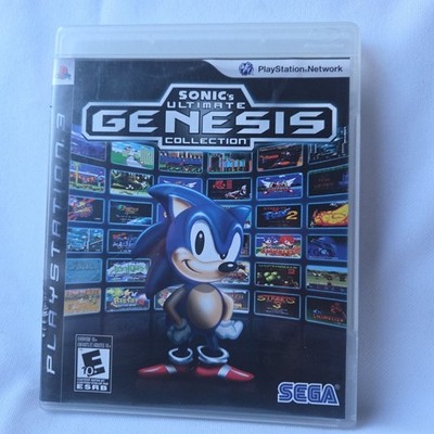 Sonic Ultimate Genesis Collection PlayStation 3 PS3 CIB Complete