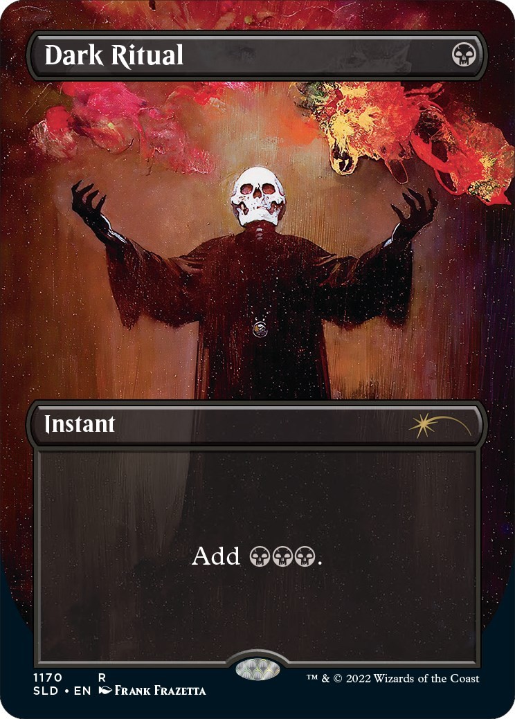 Foil Dark Ritual - 1170 - NM - Secret Lair Drop Series