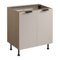 Basis-Unterschrank KüChenschrank Standunterschrank Regalschrank Holz