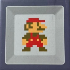 Nintendo Museum Exclusive Small Plate Mario From Japan