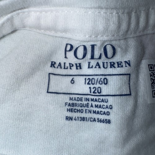 Polo Ralph Lauren Girls T-shirts Set Of 3 6/6x - Picture 4 of 4