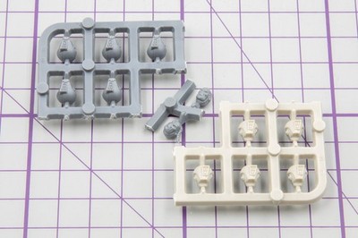 Warhammer 40k / Kill Team: Tau Empire Fire Warrior Strike Team Heads