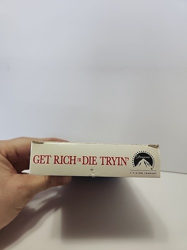 GET RICH OR DIE TRYIN VHS 2006 Late Release Canadian Screener 50 CENT Paramount - Bild 3 von 3