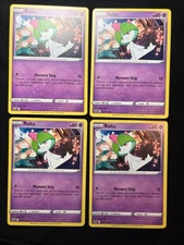 4x Pokémon TCG Ralts 067/195 - Sword & Shield Silver Tempest SIT Playset Common