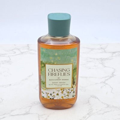 Bath & Body Works CHASING FIREFLIES Body Shower Wash Vitamin B5 Aloe 10 Oz NEW