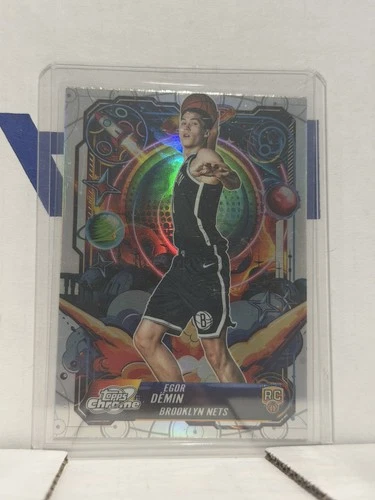 Egor Demin 2025 Topps Cosmic Chrome #PRP-23 Refractor Propulsion Rookie RC (A)