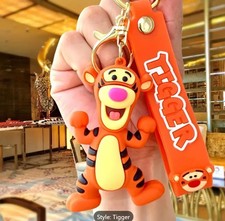Tigger KeyChain Disney Pendant Jewelry Backpack Purse Tote Lunch Bag Car
