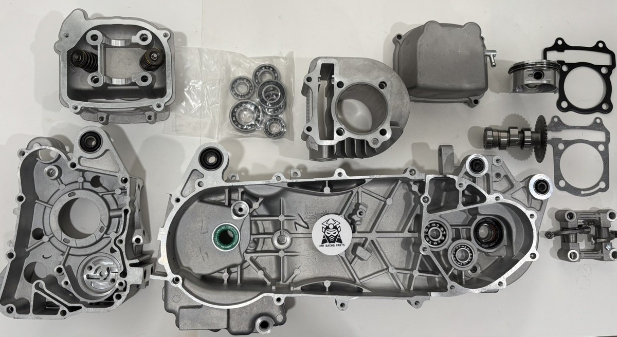 PRE-BORED!!! 2010 KLX110 Crankcase Set - LH & RH - Factory Minibikes PRE-BORED!!! 2010 KLX110 Crankcase Set - LH & RH - Factory Minibikes