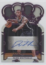 2023-24 Panini Crown Royale Rookie Pink 24/49 Dariq Whitehead #RC-DAR Auto 16p1