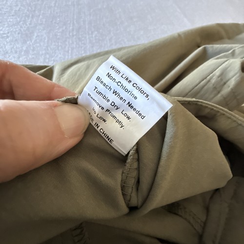 Sail Racing WBQ Pants Khaki Green Tan Men’s Sz 36 Race Cargo Sand 31” Inseam NWT - Picture 15 of 17