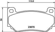 Mintex Racing Front Brake Pad Set Fits Caterham Mg Mg Tf Mgf Seven