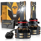 AUXBEAM Canbus 9005 LED Headlights Super Bright Bulbs Kit White High/Low Beam 2x