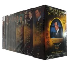 Murdoch Mysteries Series Complete Seasons 1-18  3 movies DVD Set Free Shipping
