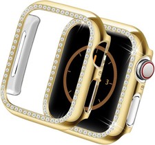 Bling Crystal Diamonds Bumper Case for Apple Watch 40mm SE3 SE2 Series 6/5/4