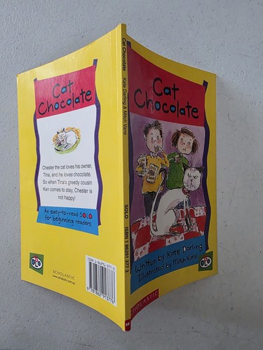 Easy-To-Read Solo Book - Cat Chocolate 2000 PB Kate Darling Reader - Picture 3 of 7