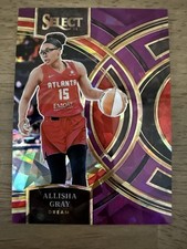 2024 PANINI SELECT WNBA ALLISHA GRAY PREMIER PURPLE PRIZM /149 ATLANTA DREAM