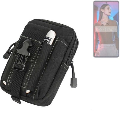 Holster für Tecno Camon 20 Pro Zusatzfächer Gürtel-Tasche Schutzhülle Tasche