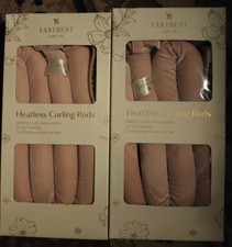 2 pack, YaniBest Heatless Curling Rods for Effortless Wavy Styles No Heat Curler