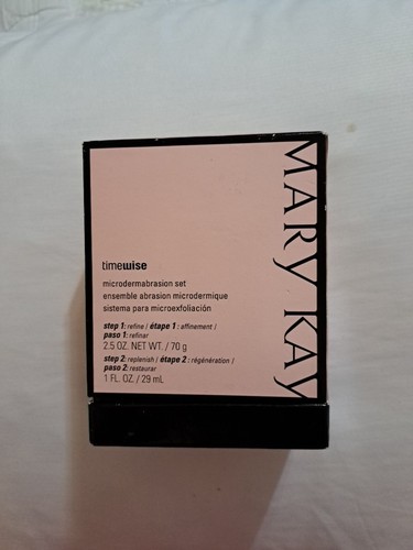 Mary Kay Timewise Microdermabrasion Set Step 1 Refine and Step 2 Replenish