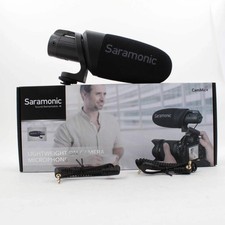  OPEN BOX EXCELLENT  Saramonic CamMic Battery-Powered Camera-Mount Shotgun Mi