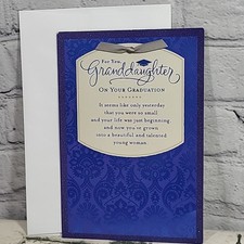 Hallmark Expressions Greeting Card For Granddaughter On Graduation