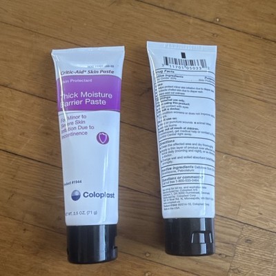 Coloplast Critic-Aid Skin Paste Zinc Oxide Hydrating Moisture Barrier 2.5 oz