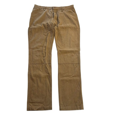 #ad Taylor Stitch The Chore Pant Boss Duck Tobacco Brown Double Knee Mens Size 38x35 $69.99