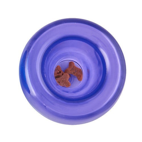 Planet Dog Orbee-Tuff Lil Snoop Treat Dispenser Interactive Dog Toy Purple - Picture 1 of 6