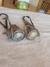 1956-61 Studebaker Hawk Rh Lh Front Fender Marker Light Turn Signals Oem 1 Pair