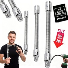 9PC Flexible Socket Extension Bar Shaft Set 1...
