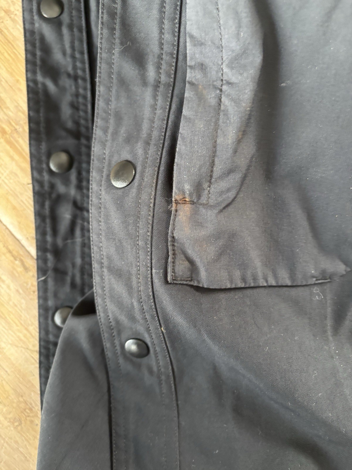 Simms Black Double Haul Button Down Long Sleeve F… - image 8