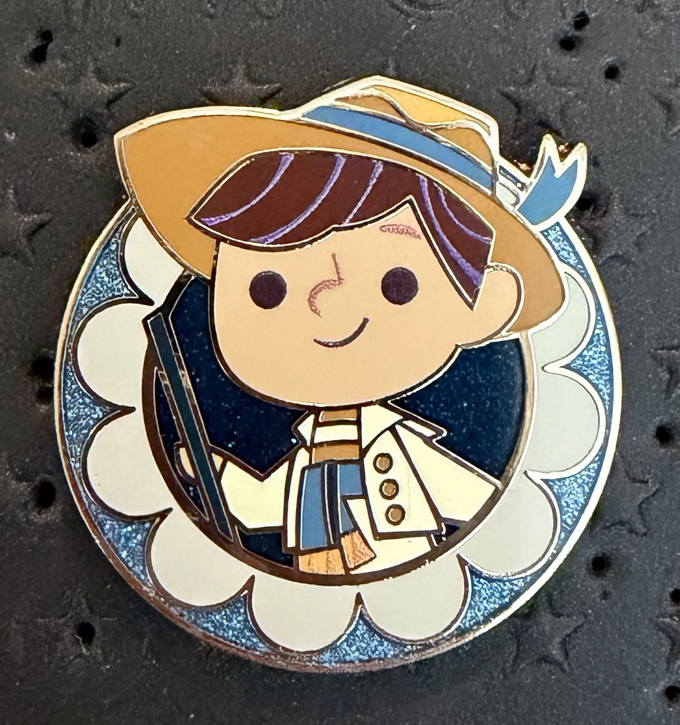 Disney Pin -  60th Anniversary Small World Mystery - Italian Gondolier Boy - LR
