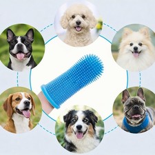 12-Pack Dog Cat Toothbrush Set-360 Finger-Regular Brushes for Pet Dental care
