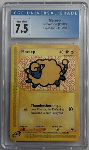 Mareep graded CGC 7.5 for sale on eBay
