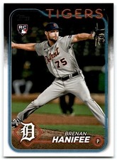 2024 Topps Brenan Hanifee Rookie Detroit Tigers #369