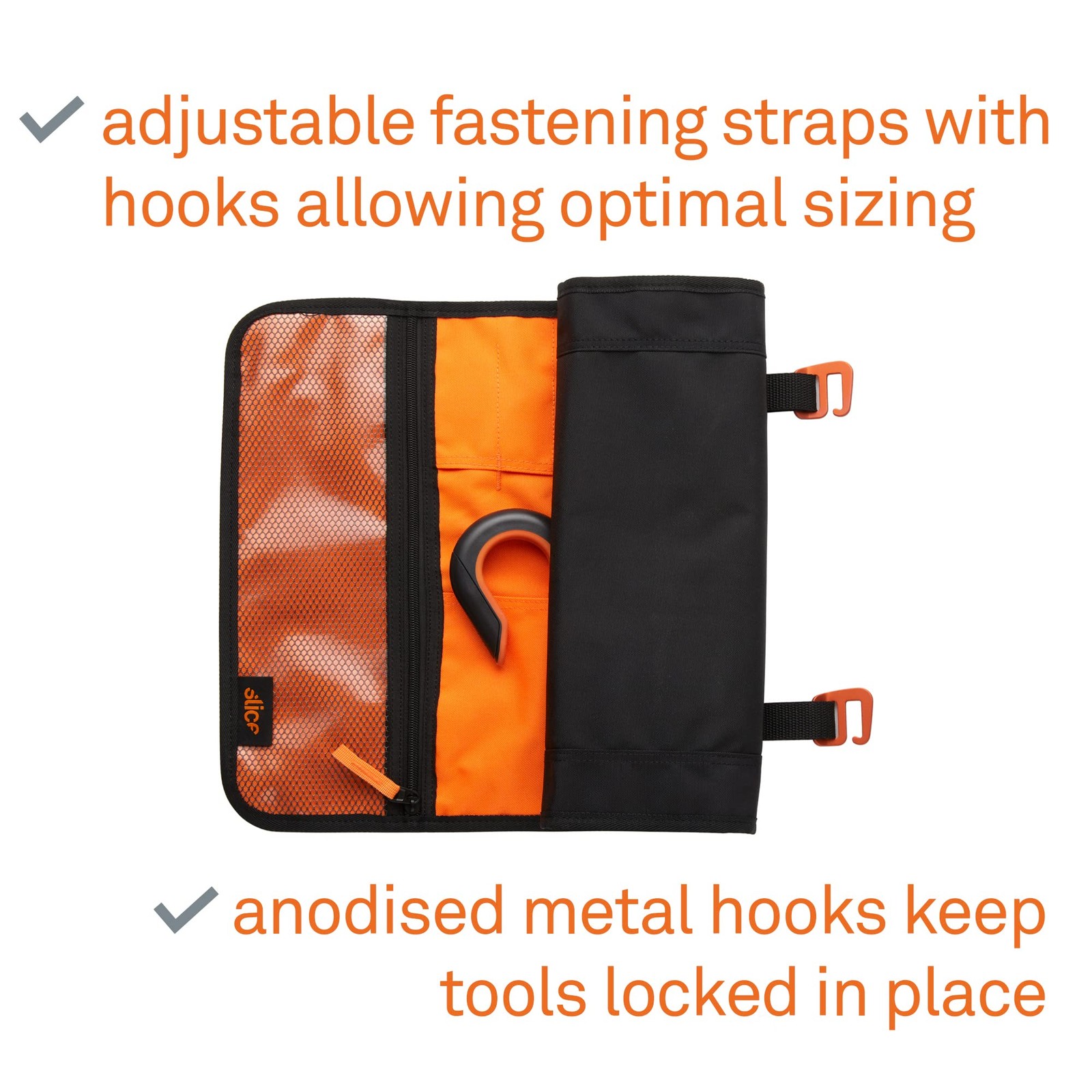 Slice Roll-Up Tool Organizer with Reinforced Stitching 10478