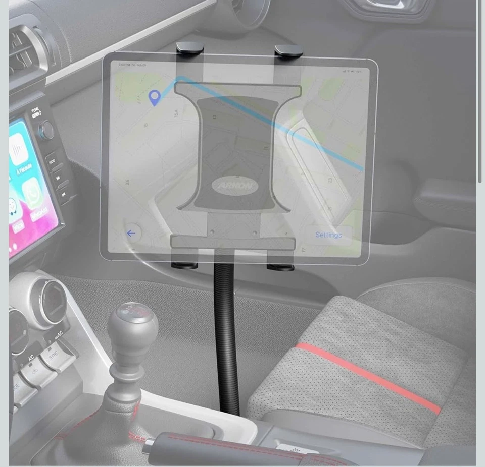 ARKON Mounts - Car Tablet Mount with 22-inch Arm and Seat Rail other - Image 2 of 4