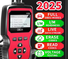 OBD2 Scanner Car Code Reader Diagnostic Tool Live Data Check Engine Reset