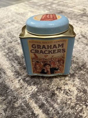 Vintage Graham Crackers Nabisco Collectible Tin - National Biscuit Company 1992