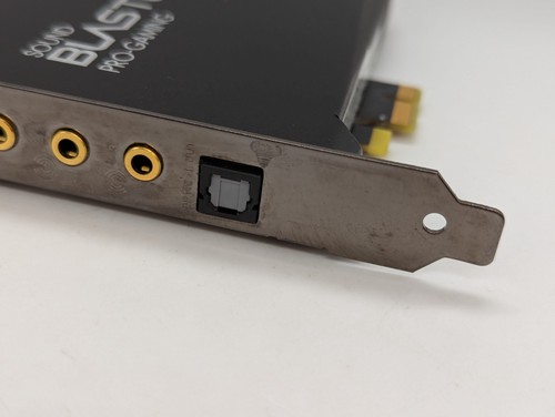 Creative Sound BlasterX AE-5 Plus 32-bit PCIe gaming sound card DAC SB1740 READ - Picture 4 of 17