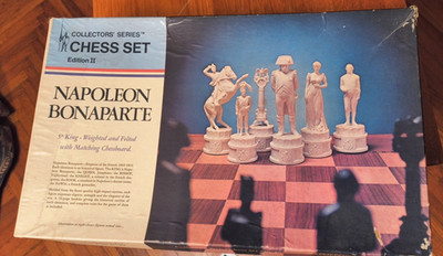 Classic Games 1966 Napoleon Bonaparte Chess Set