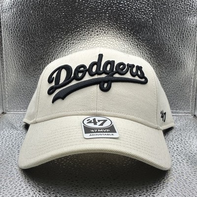 47 Brand Los Angeles Dodgers Cap Ajustable Hat Color Crema Brand New
