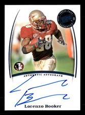 2007 Press Pass Legends Lorenzo Booker Autos Auto State Seminoles TV2161