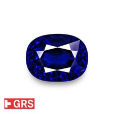 GRS Certified BURMA Royal Blue Sapphire 7.29 Ct. Natural Untreated MUSEUM GRADE