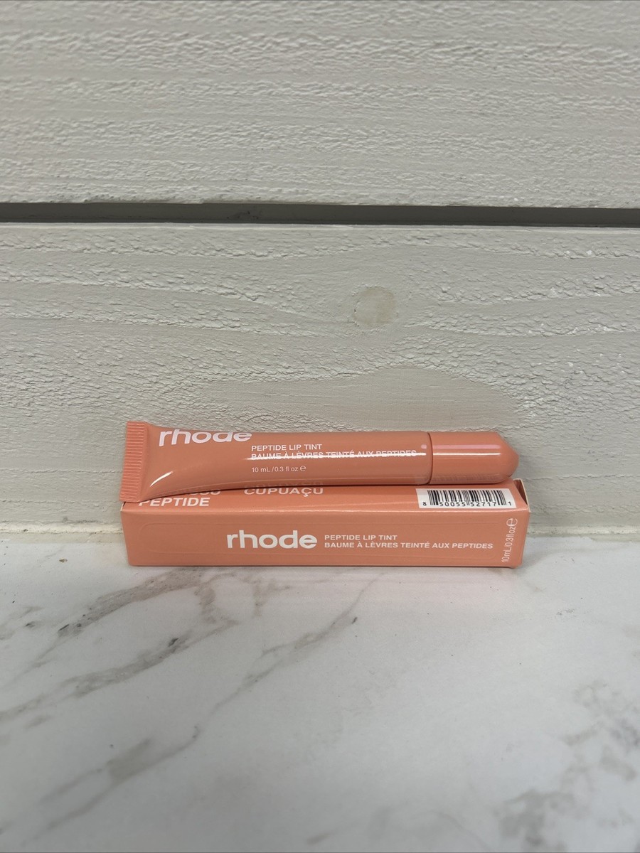 Rhode iphone 16 Pro Max Case Peach Pit Lip Case W Lip Tint New 3D