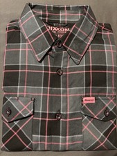 DIXXON SNAP-ON BREAST CANCER MEN  S FLANNEL EXTRA LARGE XL NEW NO BAG NO TAG
