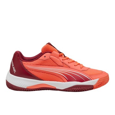 PUMA Nova Court Padel  Mens Red Sneakers Athletic Shoes 10828701